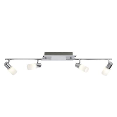 Grey ceiling spotlight glass, Morely, 4,3W, 3000K LED