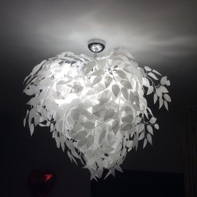 Chrome pendant light retro, Urwa