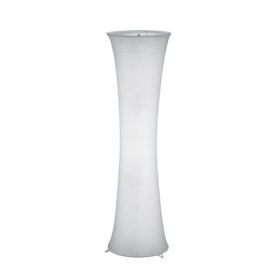 White floor lamp metal, Vivy, with switch