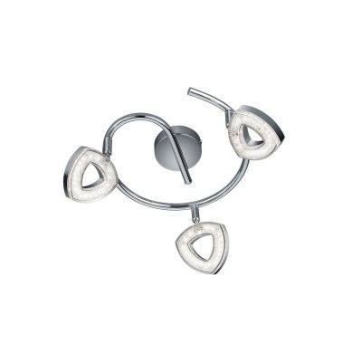 Chrome wall light modern, Vayannah, 4,5W, 3000K LED