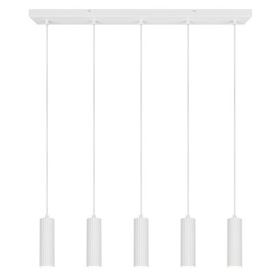White pendant light modern, Sieb