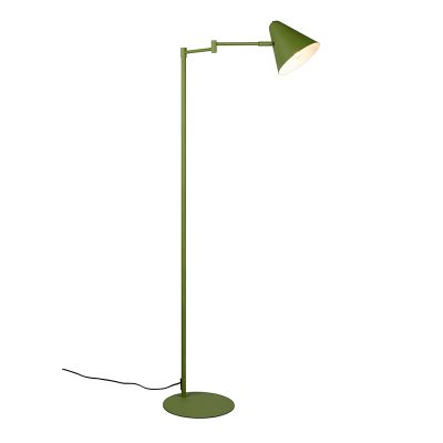 Green floor lamp modern, Jille, with switch