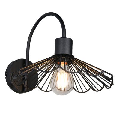Black wall light modern, Celso