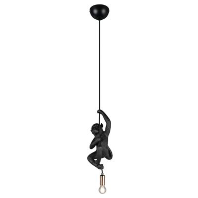Black pendant light plastic, Macaca