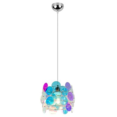 Multicoloured children's pendant light plastic, Vilka
