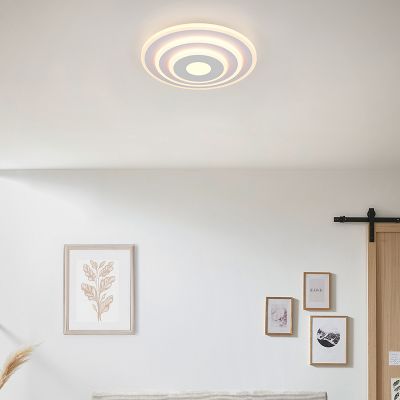 White ceiling light design, Yeel, 35W, warm to cold white adjustable LED, 3-step dimmable