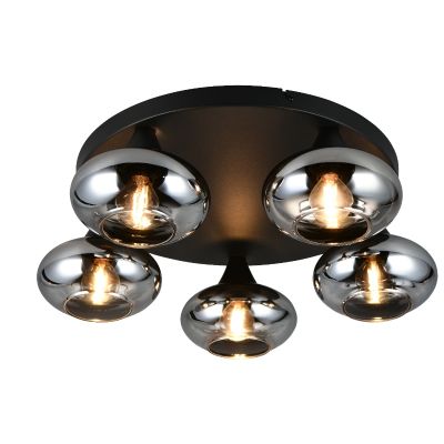 Black ceiling light design, Veere