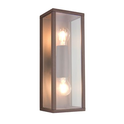 Rust Coloured outdoor light modern, Sanna, IP44