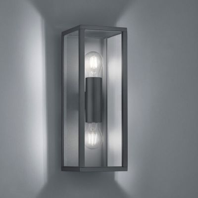 Anthracite outdoor light industrial, Sanna, IP44