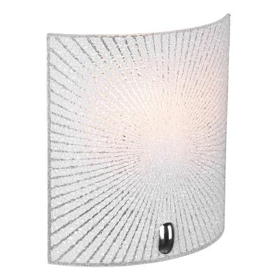 Chrome wall light metal, Quinten