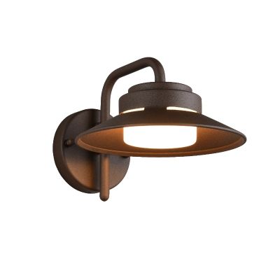 Rust Coloured outdoor light modern, Perihan, IP44