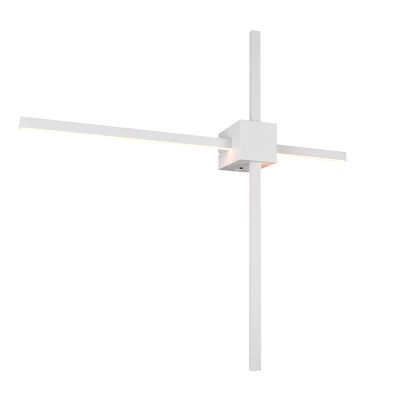 White wall light modern, Tsjerk, 3-step dimmable