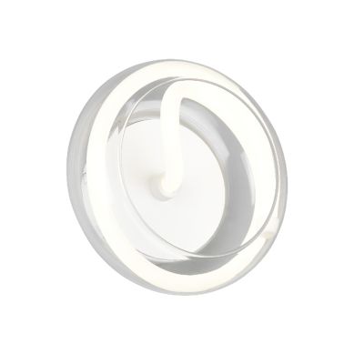 White wall light modern, Abdelaziz, 3-step dimmable