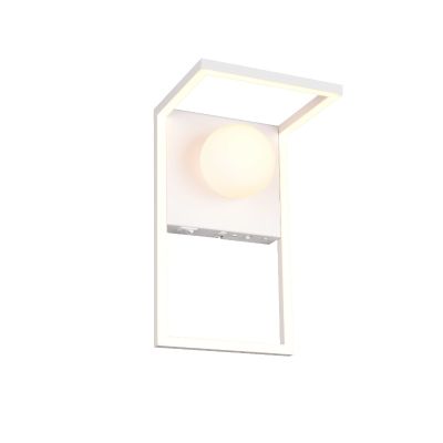 White wall light modern, Reyhan, 3-step dimmable