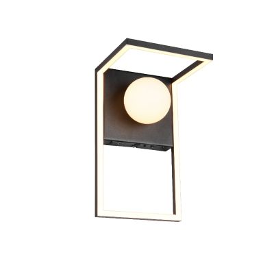Black wall light modern, Reyhan, 3-step dimmable