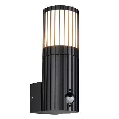Anthracite outdoor ceiling light with motion sensor modern, Oumnia, IP54
