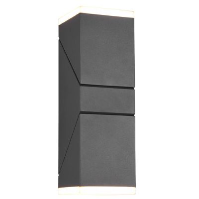 Anthracite outdoor light modern, Liron, 7W, 3000K LED, IP54
