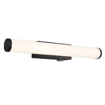 Black bathroom wall light modern, Staby, 4,3W, 3000K LED, IP44