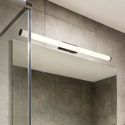 Black bathroom wall light modern, Staby, 8,6W, 3000K LED, IP44