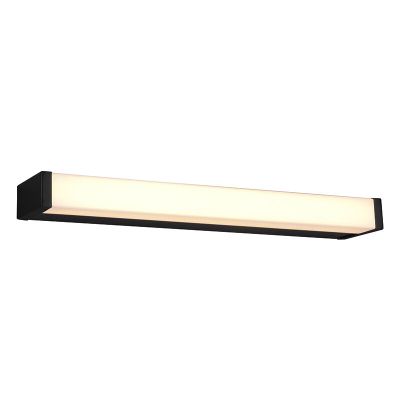Black bathroom wall light modern, Celesta, 6W, 3000K LED, IP44