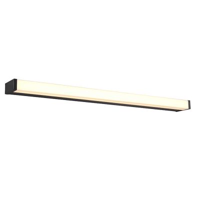 Black bathroom wall light modern, Celesta, 12W, 3000K LED, IP44