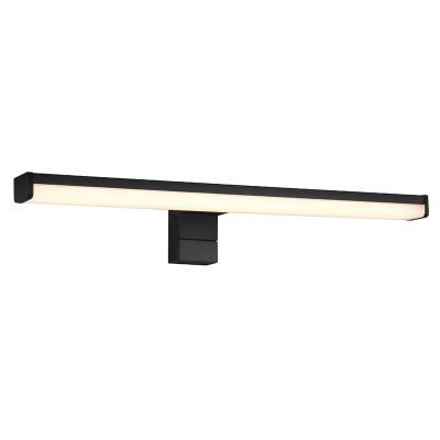 Black bathroom wall light modern, Celal, 7,5W, 3000K LED, IP44