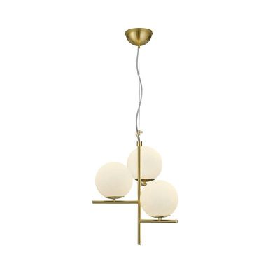 Brass dining table hanging lamp modern, Silkis