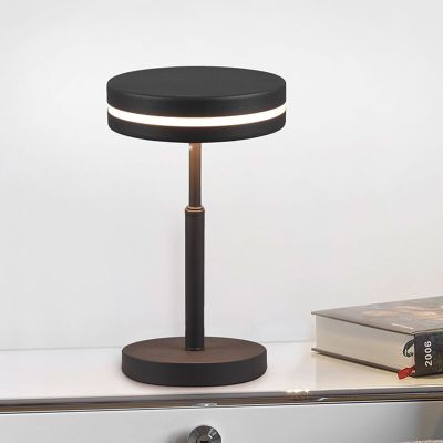 Anthracite table lamp modern, Marjon, 6W, 3000K LED, with switch