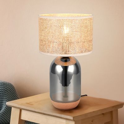 Chrome table lamp rustic, Madui