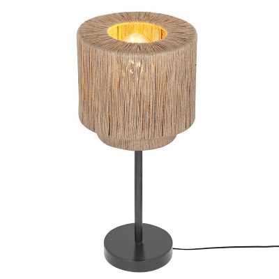 Beige table lamp rustic, Rinus
