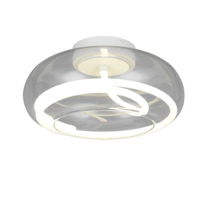 White ceiling light modern, Abdelaziz, 3-step dimmable