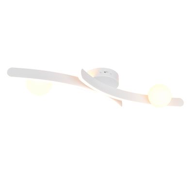 White flush ceiling light modern, Leonoor