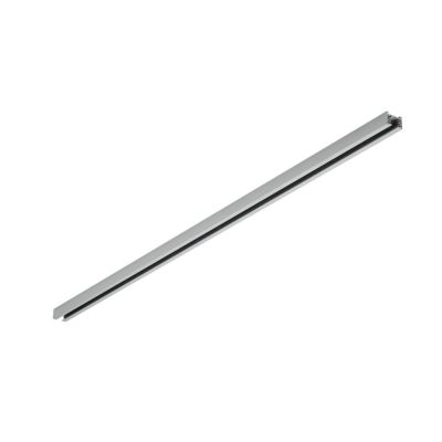 1 meter track for 2-phase track lighting, gray