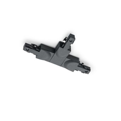 Black T-piece with guide on the left