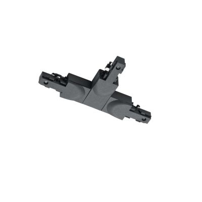 Black T-piece with guide on the right