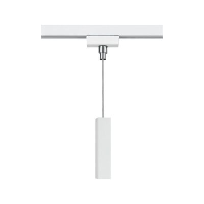 Hanging adapter for 2-phase track spots, white