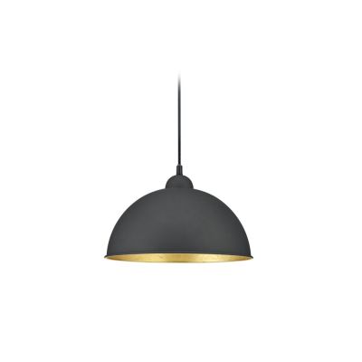 Black with gold 2-phase track lighting hanging lamp Ivar