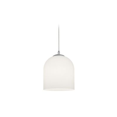 White glass 2-phase track lighting hanging lamp Ivar