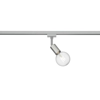 Chrome Carlton spot for 2 phase track lighting