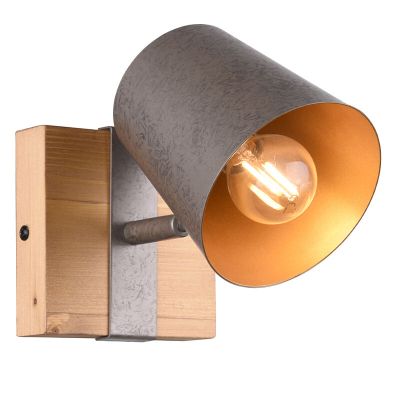Nickel ceiling spotlight vintage, Keira