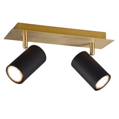 Golden ceiling spotlight modern, Kaso