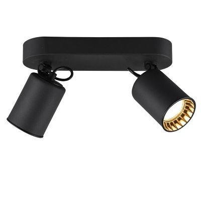 Black ceiling spotlight modern, Shaquan