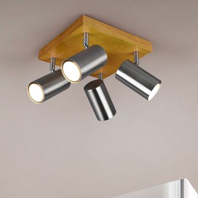 Nickel ceiling spotlight modern, Kaso