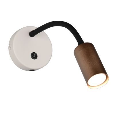 Brown wall light modern, Suradj, with switch
