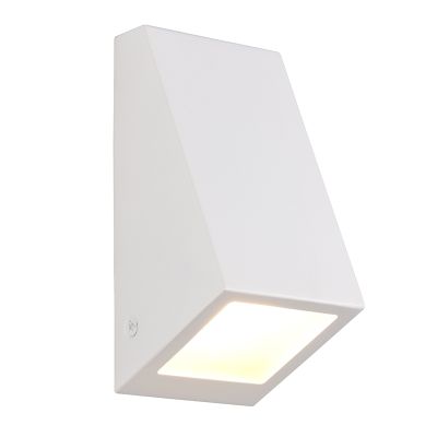 White outdoor light modern, Orkun, IP44