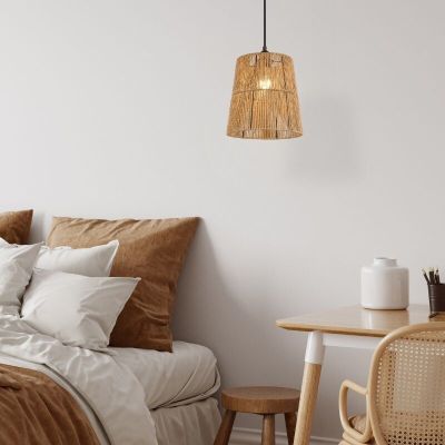 Paper pendant light brown, Toufik