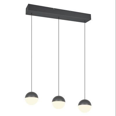 Anthracite pendant light modern, Rigtje