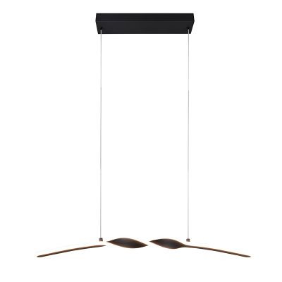 Black pendant light design, Quirinus, 18W, 4000K LED