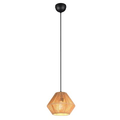 Paper pendant light black, Isaiah