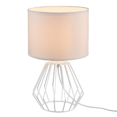 Modern table lamp white, Kjell